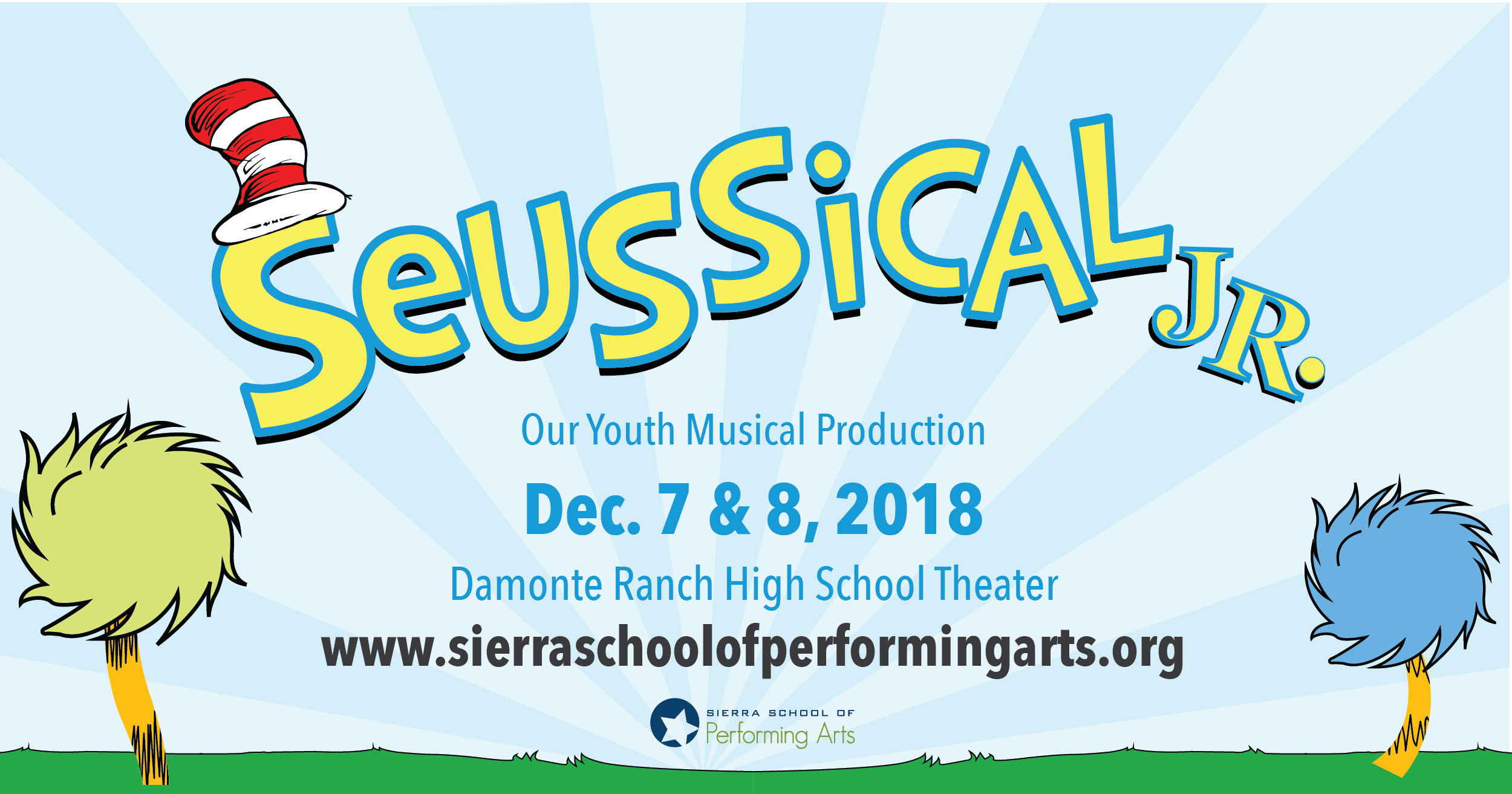 Seussical Jr. Sierra School of Performing Arts Nevada Events