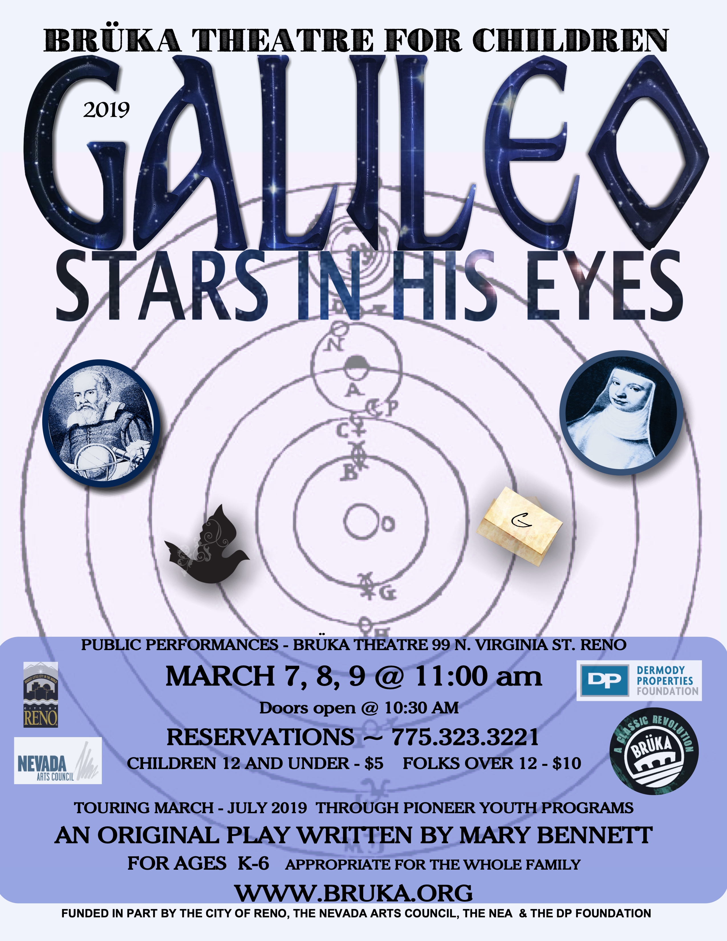 Galileo - Stars In His Eyes Library Tour 2019 | Brüka Theatre | Nevada ...