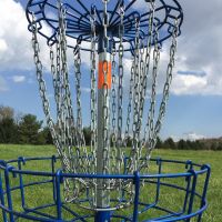 disc golf chain basket