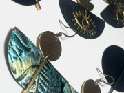 Wandering Wyld, Brass & Leather Earring Workshop with Belladrops Jewelry