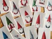 Wandering Wyld, Painting Holiday Gnomes with Mozy Studio