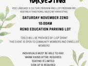 Reno-Sparks Indian Colony, Traditional Medicie Harvesting