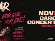 Cargo Concert Hall, GWAR, Midnight, Mac Sabbath, Atomic Rule