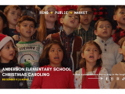 Reno Public Market, Christmas Caroling with Anderson Elementary School at Reno Public Market