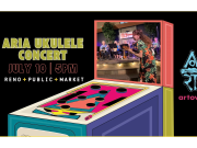 Reno Public Market, Aria Ukulele Concert for Artown at Reno Public Market