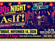 Reno Public Market, 90s Night with As If! at Reno Public Market