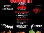 Lake Tahoe AleWorX Reno, Country Night RevAMPed