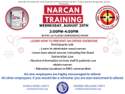Reno-Sparks Indian Colony, Narcan Training