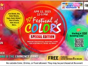 Reno-Sparks Events, 10th Festival of Colors - Special Edition