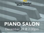 Reno Chamber Orchestra, Piano Salon