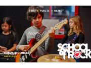 Reno Public Market, School Of Rock Summer Concert