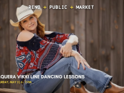 Reno Public Market, Line Dancing With Vaquera Vikki at Reno Public Market