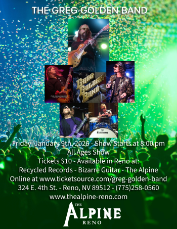 Lake Tahoe AleWorX Reno, The Greg Golden Band