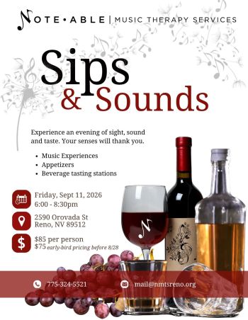 Note-Able Music Therapy Services, Sips & Sounds