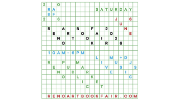 Reno Public Market, Reno Art Book Fair