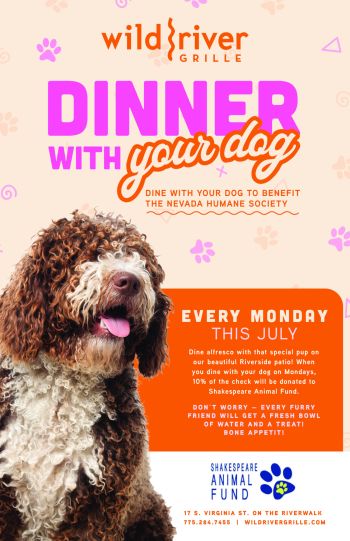 Shakespeare Animal Fund, Dinner with your Dog