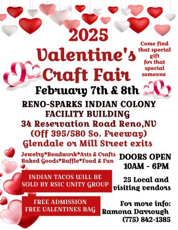 Reno-Sparks Indian Colony, Valentine's Craft Fair