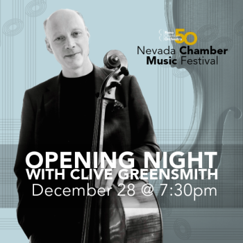 Reno Chamber Orchestra, Opening Night with Clive Greensmith