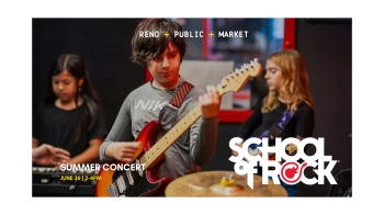 Reno Public Market, School Of Rock Summer Concert