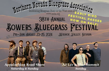 Washoe County, 38th Annual Bowers Bluegrass Music Festival