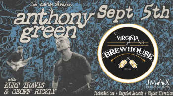 Virginia Street Brewhouse, Anthony Green, Kurt Travis & Geoff Rickly
