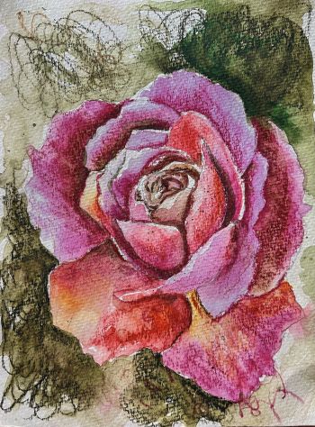 Wandering Wyld, Watercolor Roses Workshop with Astrid Carolina