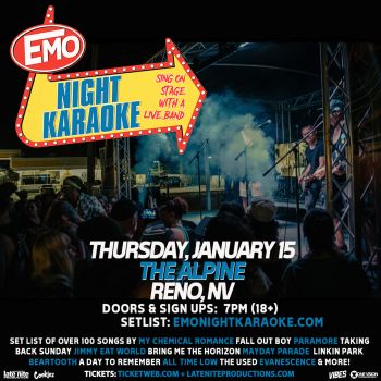 The Alpine, Emo Night Karaoke