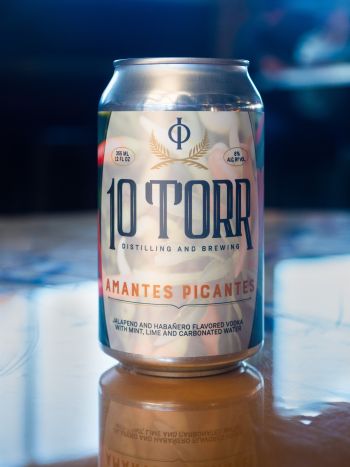 10 Torr Distilling & Brewing, Amantes Picantes Canned Cocktail
