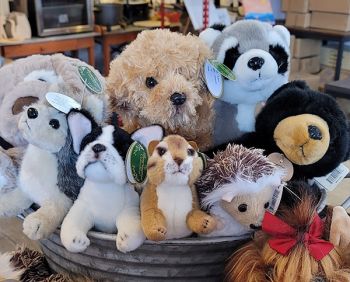 All Fired Up at The Hot Spot, Stuffed Animals