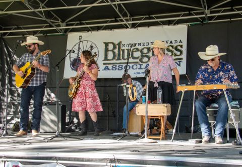 Northern Nevada Bluegrass Association, Annual Bowers Bluegrass Festival