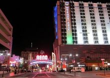 Downtown Reno at night