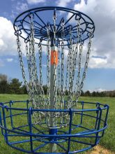 disc golf chain basket