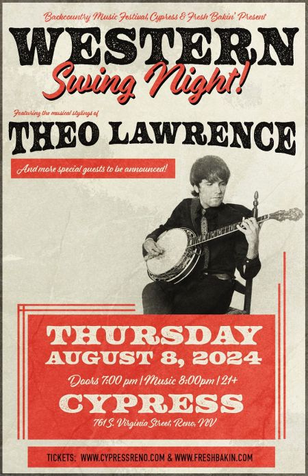 Cypress, Theo Lawrence Western Swing Night