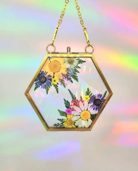 Wandering Wyld, Pressed Flower Arrangements with The Fractal Florist