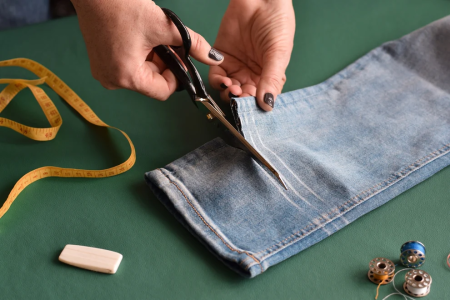 Wandering Wyld, Learn to Sew: Hem Your Own Pants