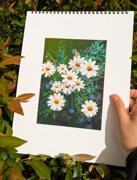 Wandering Wyld, Painting Wildflowers in Gouache with Mozy Studios
