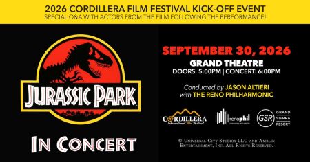The Reno Philharmonic, Jurassic Park in Concert