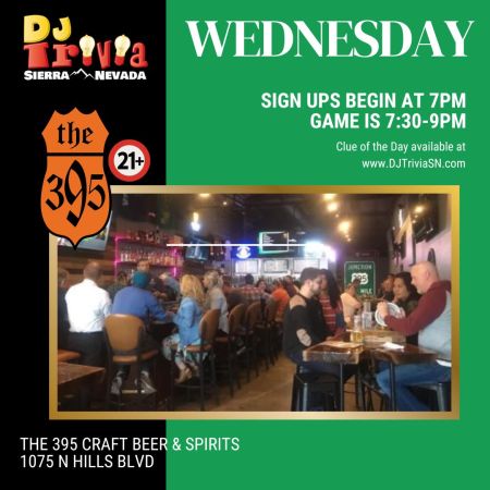 DJ Trivia, The 395 Wednesdays