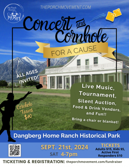 The Porch Movement, Concert & Cornhole for a Cause