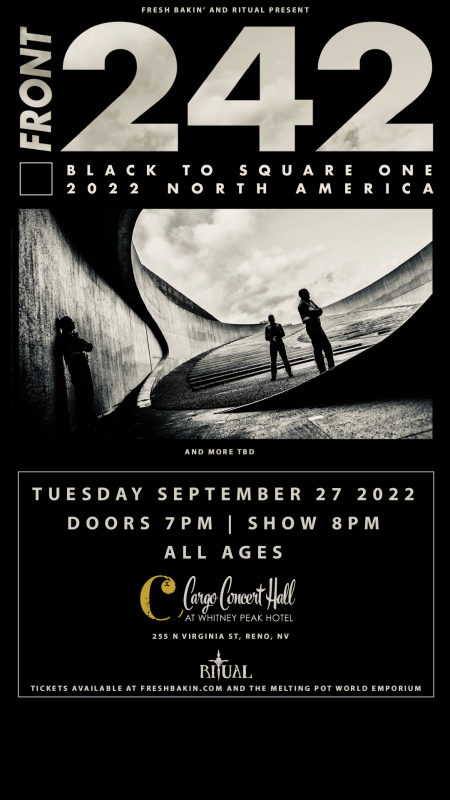 Cargo Concert Hall, Front 242