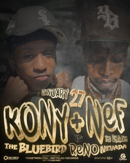 The BlueBird, Kony + Nef the Pharaoh