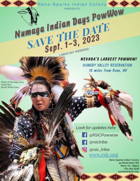 Reno-Sparks Indian Colony, 35th Annual Numaga Indian Days PowWow