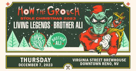 Virginia Street Brewhouse, How The Grouch Stole Christmas