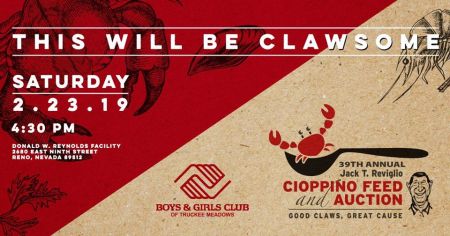 Reno-Sparks Events, 39th Annual Jack T. Reviglio Cioppino Feed & Auction