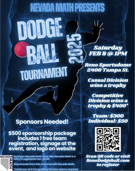 Nevada Math, Nevada Math Dodgeball Fundraiser Tournament