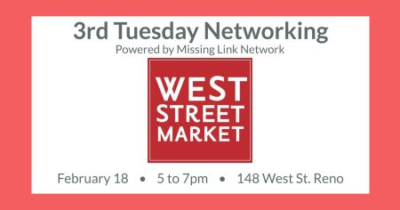 Missing Link Network, 3rd Tuesday Networking