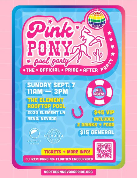 Reno-Sparks Events, Northern Nevada Pride Festival After Party: Pink Pony Pool Party