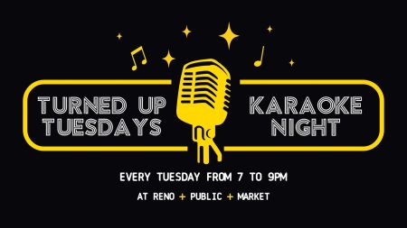 Reno Public Market, Turned Up Tuesdays Karaoke Night