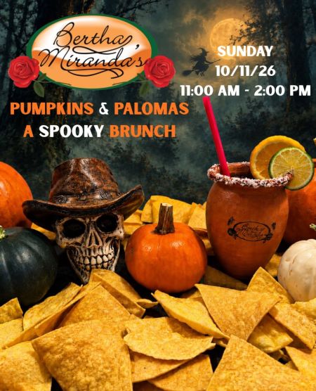 Bertha Miranda's Mexican Restaurant and Cantina, BOO-zzy Brunch & Spooky Trivia
