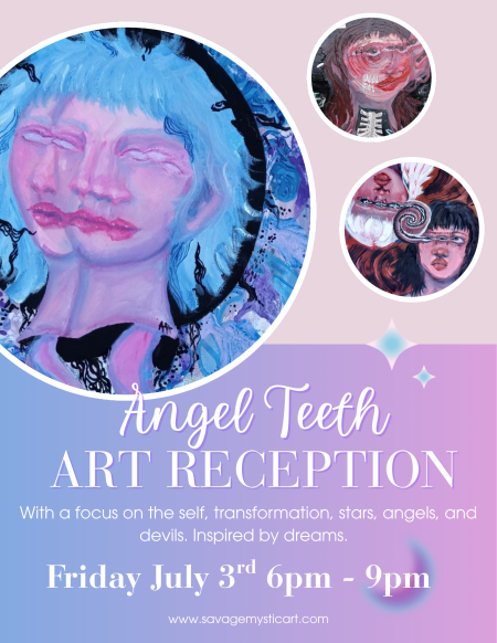The Potentialist Workshop, Angel Teeth Artist Reception